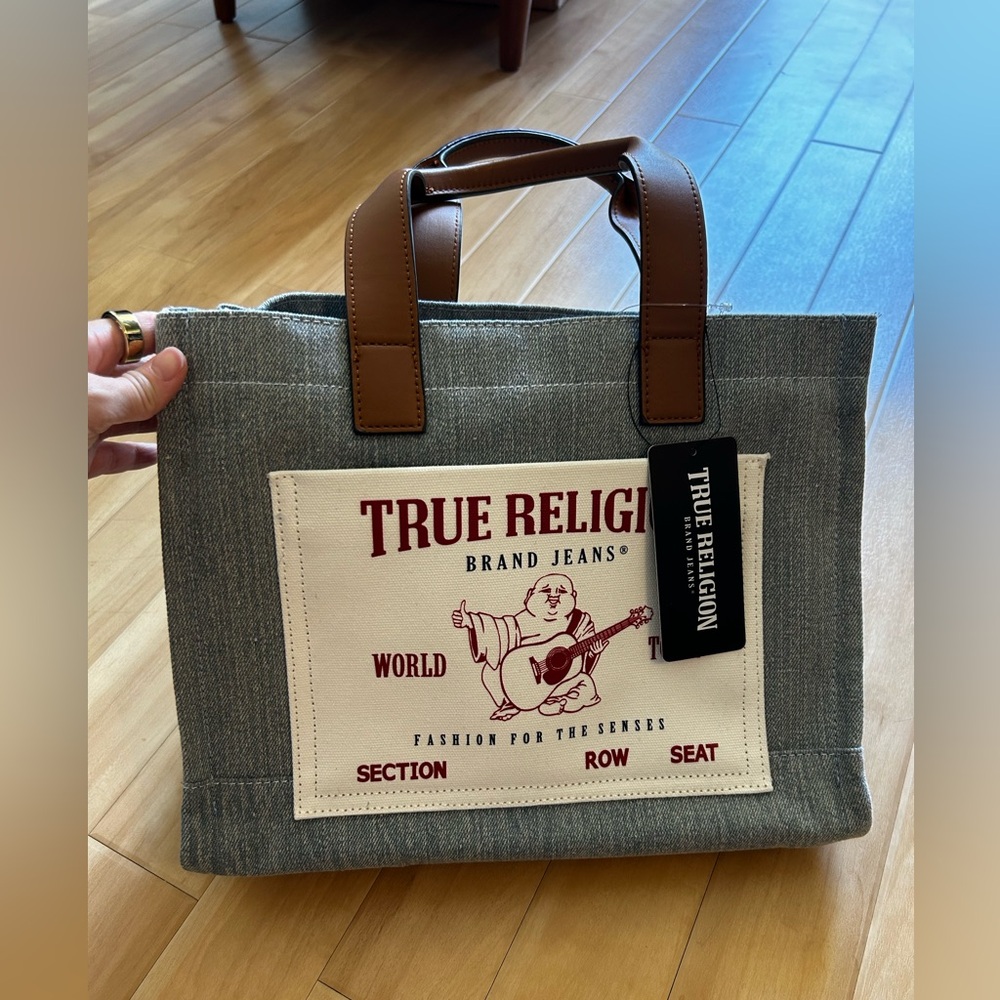 True Religion Denim Tote